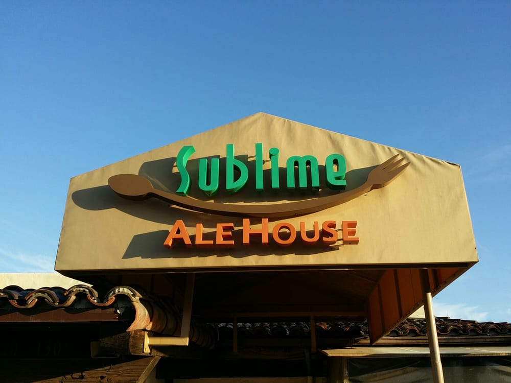 Sublime Alehouse - San Marcos
www.sublimealehouse.com
1020 W San Marcos Blvd, San Marcos, CA 92078